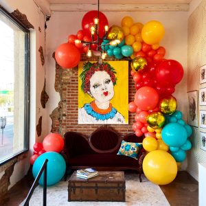 Half Wrap Balloons M2 Gallery by Just Peachy, Little Rock, Arkansas
