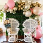 Boxwood Wall Balloons Baby Shower by Just Peachy, Little Rock, Arkansas