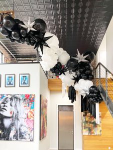 Staircase Balloons by Just Peachy, Little Rock, Arkansas