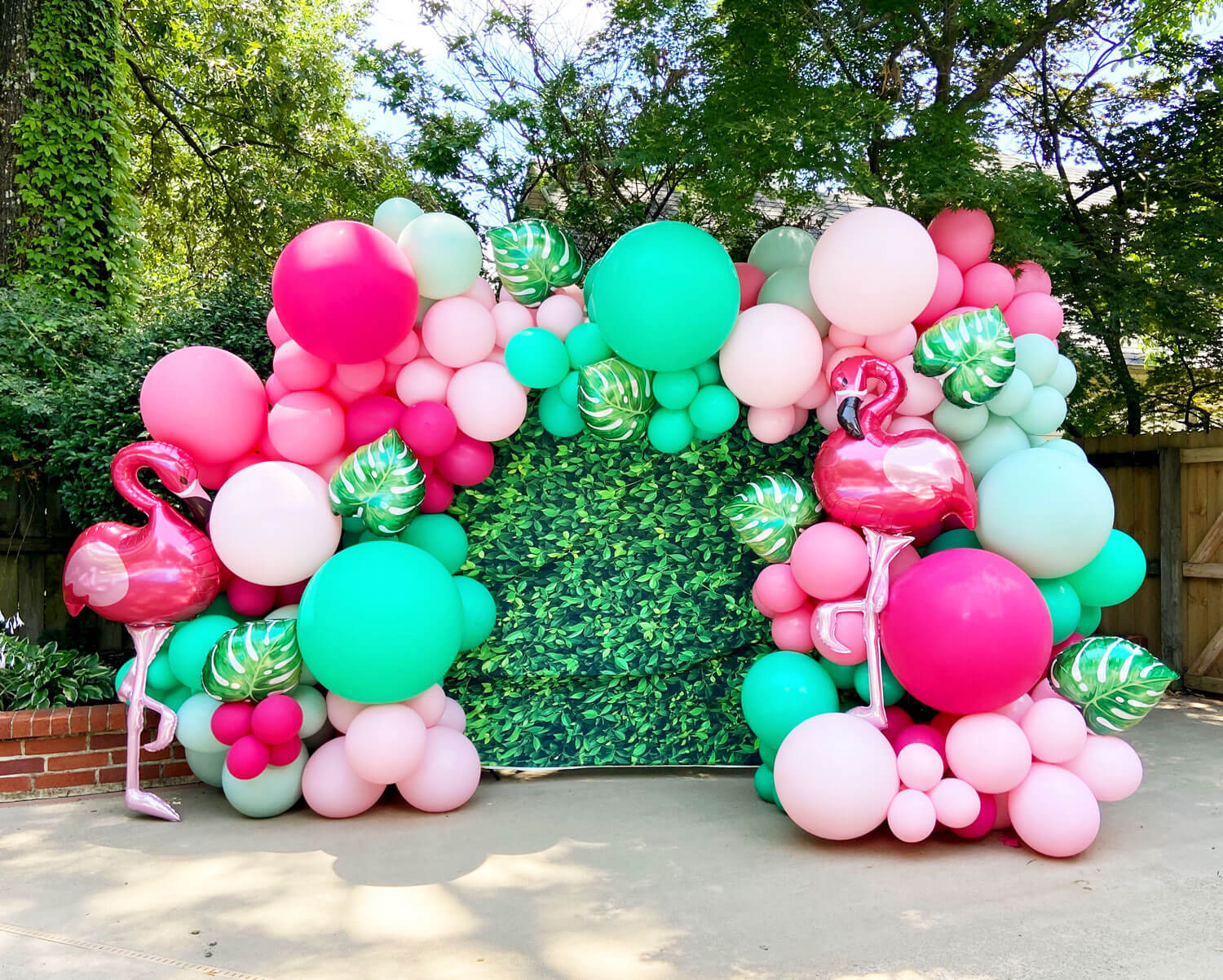 Birthday Party Balloons Flamingo Theme by Just Peachy, Little Rock, Arkansas
